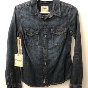 BNWT TNA Marshall Jean Shirt
